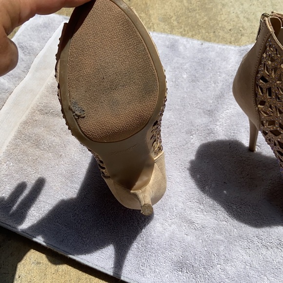 Zigisoho rhinestone booties 7.5, 4 in heels - Picture 3 of 5